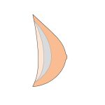 پروتز سینه اکسترنال فوق سبک آموئنا آلمان مدل Natura Xtra Light 2SN - Image 3