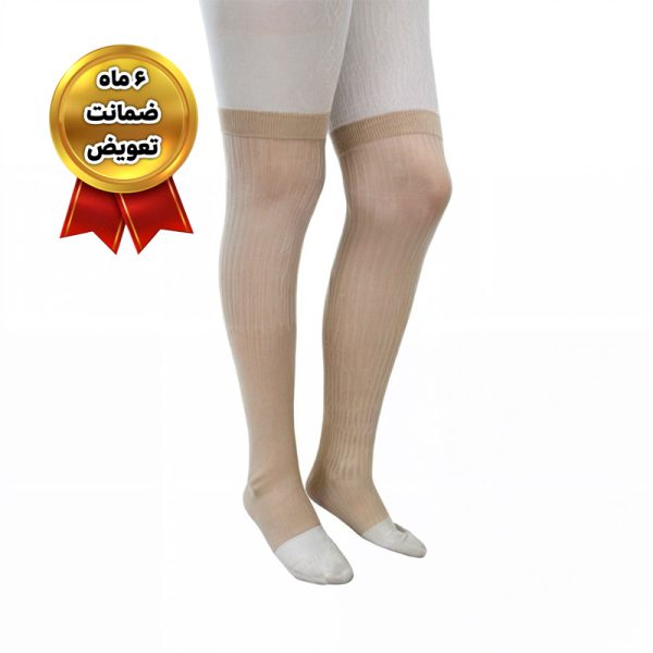 2ضad-ضد-امبولی.jpg جوراب واریس با کفی مدل AF (کف پا تا بالای زانو) برند سگال مد - Image 1