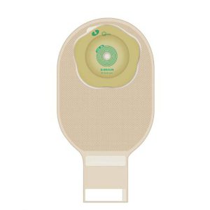 کیسه استومی یک تکه کانوکس فلکسیما ته باز مات گیره دار (ایلئوستومی/کلوستومی) کد: 42717A بی بران