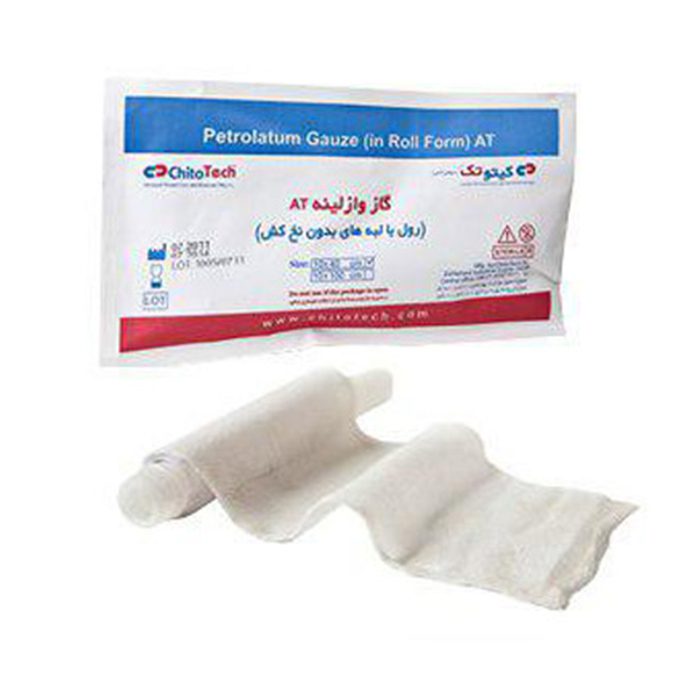 ChitoTech-Petrolatum-Guaze.jpg گاز وازلینه کیتوتک - Image 1
