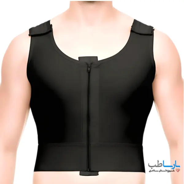 MG03-SH گن مردانه جلیقه ای بعد از عمل جراحی ژنیکوماستی آقایان MG03-SH