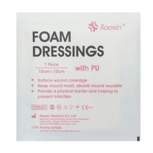 پانسمان فوم PU بدون چسب پلی اورتان روزین