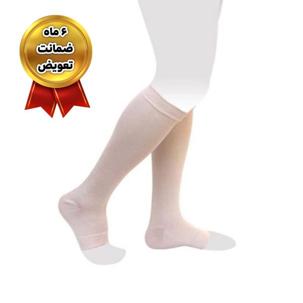 جوراب واریس با کفی مدل AD (کف پا تا پایین زانو) برند سگال مد - Image 1