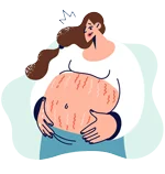 گن لاغری بعد از زایمان پارساطب