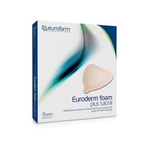 پانسمان فوم چسبدار ساکرال یورودرم یوروفارم