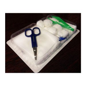 ست پانسمان استریل با قیچی