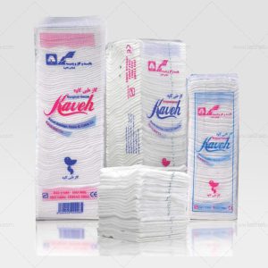 گاز طبی نیم کیلویی ساده کاوه