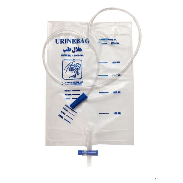 کیسه ادرار Urine bag هلال طب 2 لیتری - Image 1
