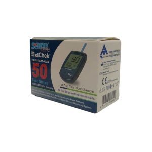 نوار تست قند خون 50 عددی اکسی چک Exi Chek سام کر Sam Care