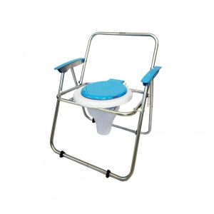 صندلی توالت فرنگی مبله تاشو آلومینیومی ایبکا IBKA