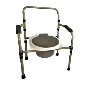 صندلی توالت فرنگی مبله تاشو با سطل و قابلیت تنظیم ارتفاع ایبکا IBKA