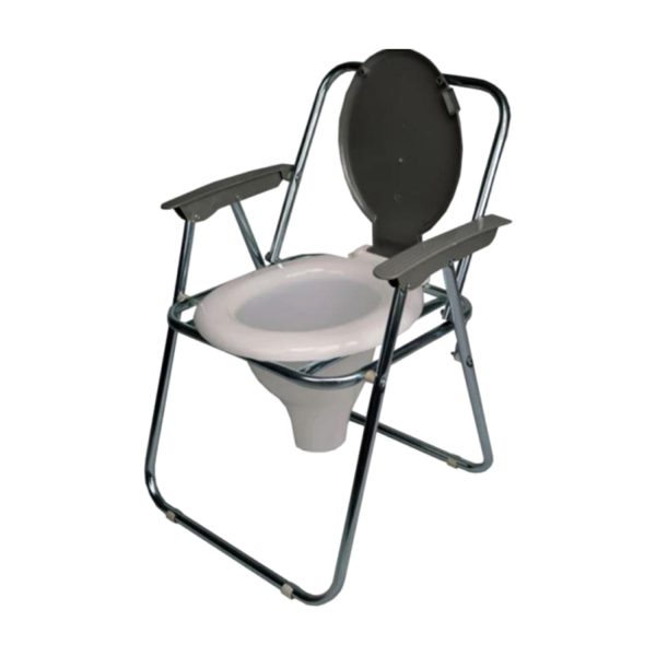 صندلی توالت فرنگی مبله تاشو گالوانیزه افراز - Image 1