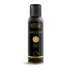 اسپری بدن دئودورانت زنانه جاز پلی Jazz Play هات استار 200 میلی لیتر