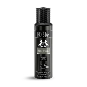 اسپری دئودورانت بدن مردانه هیرو واریو Hero Warrio هات استار 200 میلی لیتر