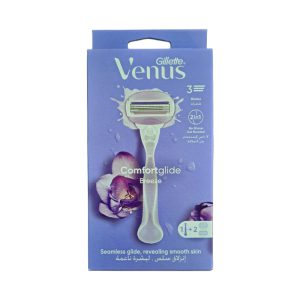 ژیلت دستگاه 3 لبه ونوس بریز Venus Comfortglide Breeze با دو یدک (اصل) برند Gillette
