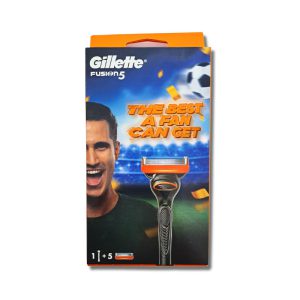 ژیلت دستگاه فیوژن 5 ست فوتبالی Fusion5 با 5 یدک (اصل) برند Gillette