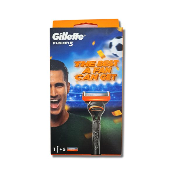 ژیلت دستگاه فیوژن 5 ست فوتبالی Fusion5 با 5 یدک (اصل) برند Gillette - Image 1