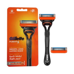 ژیلت دستگاه فیوژن Fusion 5 با دو یدک (اصل) برند ژیلت Gillette
