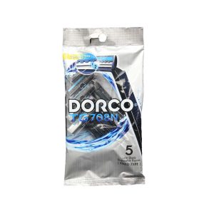 ژیلت دورکو صابون دار دولبه 5 عددی مدل TG708N (اصل) dorco