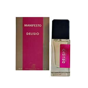 عطر جیبی زنانه منیفستو MANIFESTO دلیسیو حجم 30 میلی لیتر