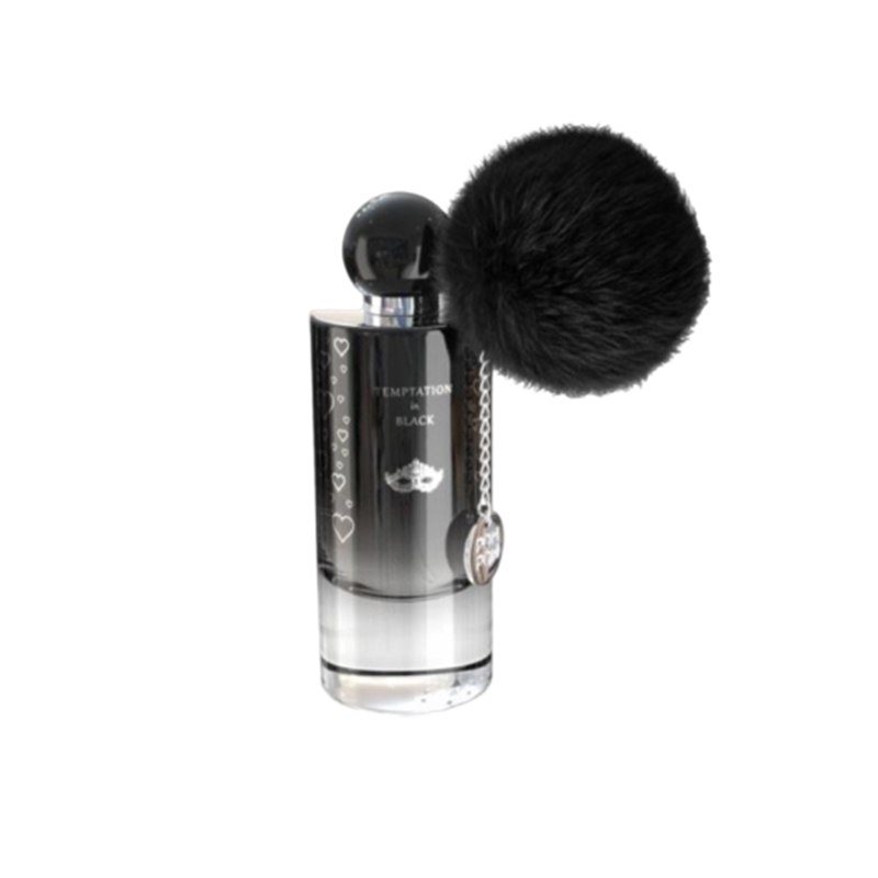 -پوم-پوم-مدل-مشکی-Temptation-In-Black.jpg ادکلن زنانه (ادو پرفیوم) پوم پوم مدل Temptation In Black حجم 80 میلی لیتر - Image 1