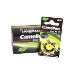 باتری سمعک کملیون Camelion مدل A10 بسته 6 عددی - Image 2