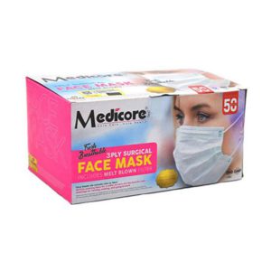 ماسک سه لایه مدیکور بسته 10 عددی