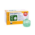 سر سوزن انسولین پیک PIC سایز 6 گیج 32 بسته 100 عددی - Image 2