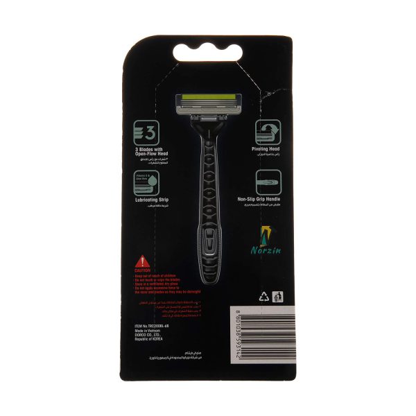 ژیلت دورکو صابون دار سه لبه 6 عددی مدل PACE3 (اصل) dorco - Image 2