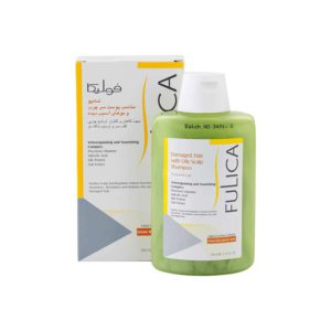 شامپو فولیکا مخصوص پوست سر چرب و موهای آسيب دیده حجم 200 میلی لیتر