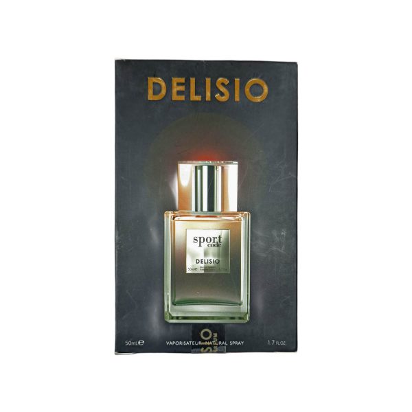 ادکلن مردانه (ادو پرفیوم) دلیسیو مدل sport code حجم 50 میلی‌لیتر - Image 1