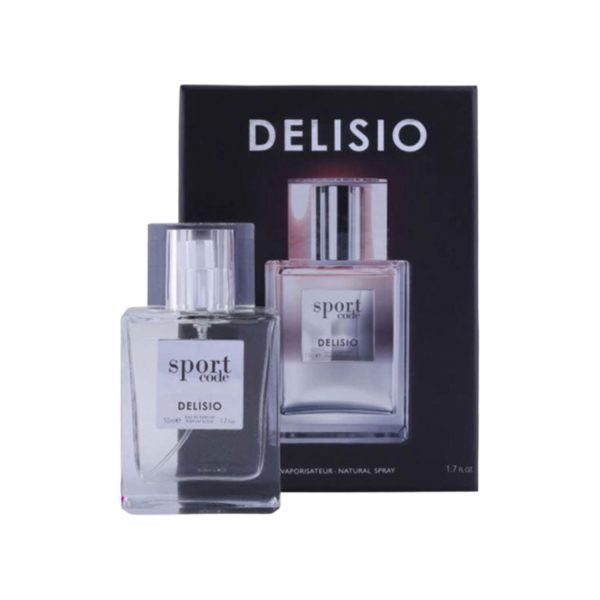 ادکلن مردانه (ادو پرفیوم) دلیسیو مدل sport code حجم 50 میلی‌لیتر - Image 2