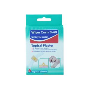 چسب میخچه وایپ کورن %40 سالسیلیک اسید 6 عددی