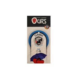 کاندوم کلاسیک روان کننده اورس Ours Classic بسته 12 عددی