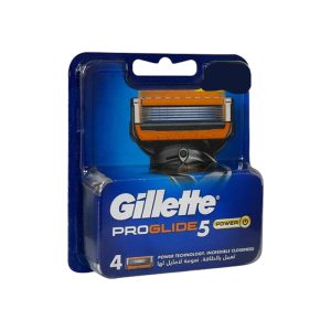 تیغ یدک ژیلت فیوژن پروگلاید پاور بسته 4 عددی (اصل) برند Gillette
