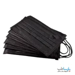 ماسک سه لایه مشکی ATS بسته 10 عددی-3