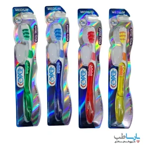 مسواک کوپر COPER مدل White shield medium کد 133