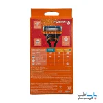 ژیلت دستگاه فیوژن Fusion 5 با دو یدک (اصل) برند ژیلت Gillette-2