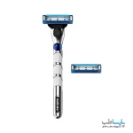 ژیلت دستگاه مدل مچ تری توربو MACH3 TURBO با دو یدک (اصل) برند Gillette-2