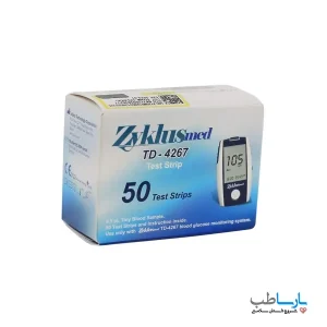 نوار تست قند خون زیکلاس مد کد TD-4267 بسته 50 عددی