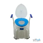 صندلی توالت مبله پلاستیکی دو درب صحرا