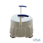 صندلی توالت مبله پلاستیکی دو درب صحرا-2