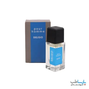 عطر جیبی مردانه POUR HOMME دلیسیو حجم 30 میلی لیتر