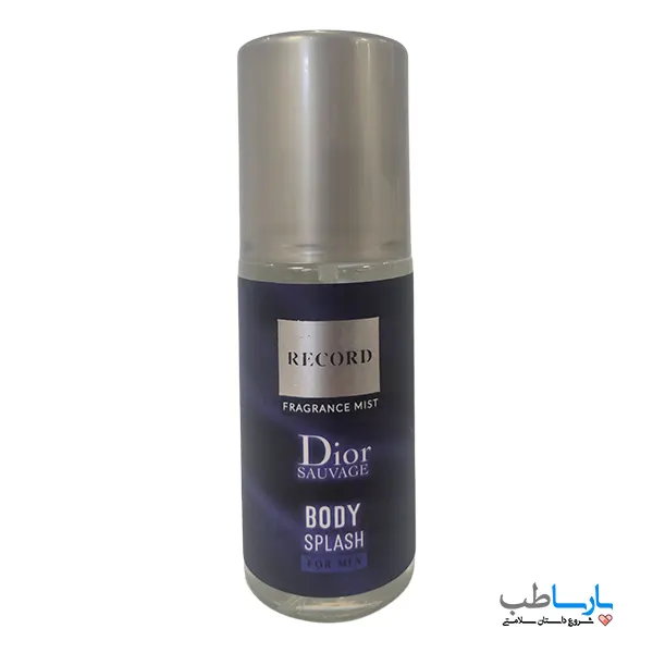 RECORD Men's Body Splash – Dior Sauvage Model – 250 ml بادی اسپلش مردانه رکورد RECORD مدل Dior SAUVAGE حجم 150 میلی لیتر