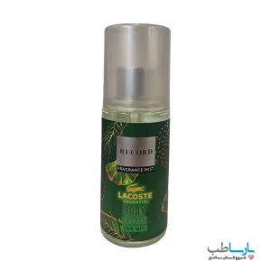 بادی اسپلش مردانه رکورد RECORD مدل LACOSTE ESSENTIAL حجم 150 میلی لیتر