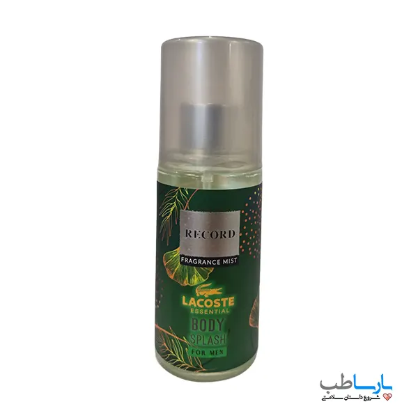 RECORD Men's Body Splash – Lacoste Essential – 250 ml بادی اسپلش مردانه رکورد RECORD مدل LACOSTE ESSENTIAL حجم 150 میلی لیتر